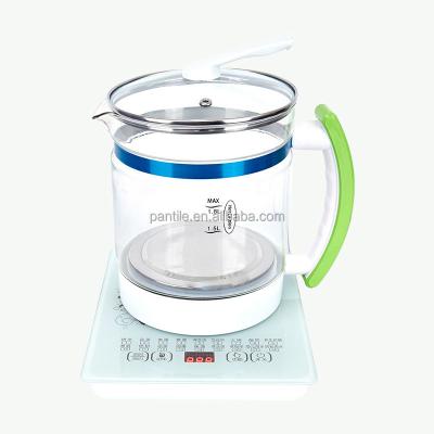 China Keep Hot Rechargeable Electric Kettle Parts Water Glass Kettle for Coffee or Tea for sale