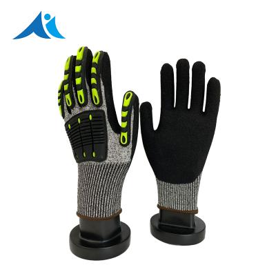 China Cut Resistant Anti Cut TPR High Impact Resistant Gloves for sale