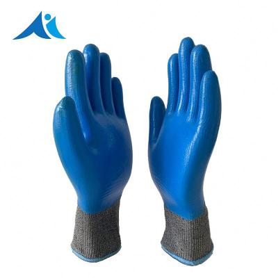 China Hot Sale Waterproof Polyester Anti Cut Gloves Anti Cut Gloves for sale