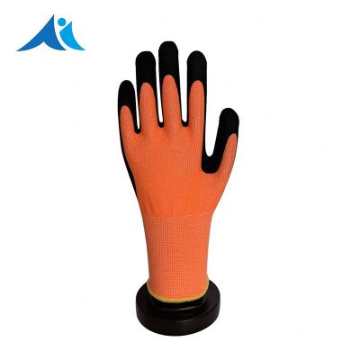 China Sandy Nitrile Coated Gloves Anti Cut Resistant Glove Cut Resistant Anti Cut Glove for sale