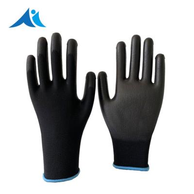 China General Safety Gloves Shell Seamless Knitted PU Coated Heavy Duty Anti Cut PU Gloves Level 5 Coated for sale