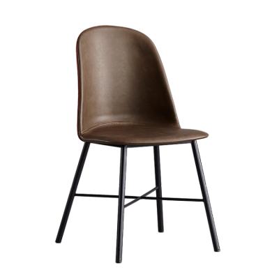 China Hot Selling Cooling High Quality Iron Metal Retro Dining Chair Dining Chair Restaurant Dining Chair for sale