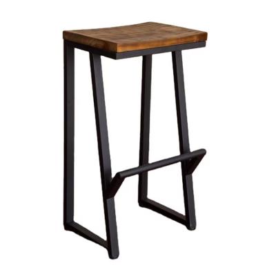 China Simple Fashion Promotional Chairs For Homemade Wooden Bar Bar Stools Bar Table Chair for sale