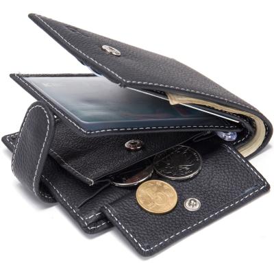 China Factory direct hot sale new arrival men slim leather wallet waterproof with rfid wallet for sale