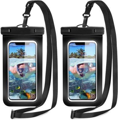 China hot new products of Anti-drop waterproof mobile phone bag for outdoor camping floating waterproof phone case for sale