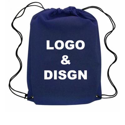 China Logo Drawstring Backpack Gymbag Custom Stringbag Waterproof For Running Yoga Sport Travel Running Basketball Low MOQ for sale