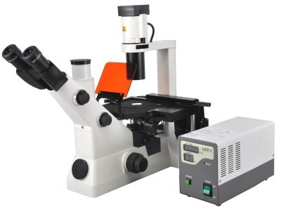 China Inverted and Reflected Video Fluorescent Biological Microscopes with Trinocular Head for sale