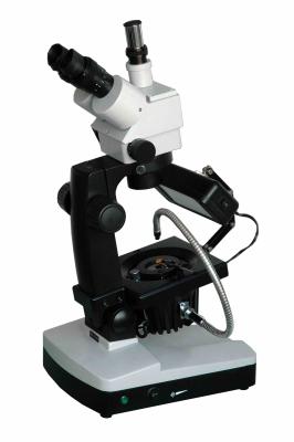 China Dark Field Gemological Microscope With Binocular Or Trinocular Head for sale