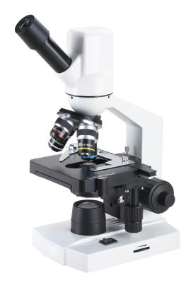 China LED Illumination Monocular Digital Optical Microscope With Double Layers Stage BS-2010MD for sale