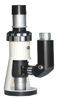 China Vertical Light Source Portable Metallurgical Microscope With Magnetic Base for sale