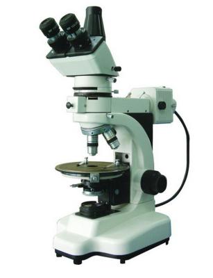 China Transmission and Reflection Polarizing Microscope with Trinocular Head for sale