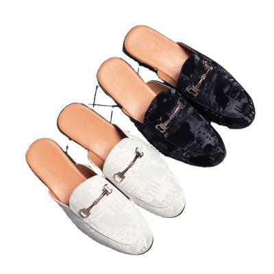 China Cushioning Men Summer Sale Luxury Half Half Slippers 2022Fashion Breathable Anti-skid Shoes Cool Comfortable Mules for sale