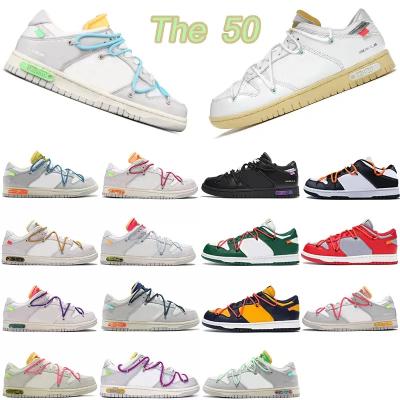 China Fashion Trend Lows Off Authentic Sb Running Shoe Collection Red Sail College 50 SB DIP Mens Womens Sports Shoe Sneakers Triple for sale