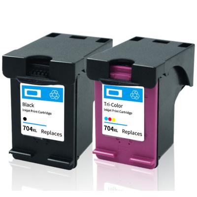 China COMPATIBLE compatible for hp704 704XL ink cartridges used for hp 704 2010 2060 K110A K010A printer for sale