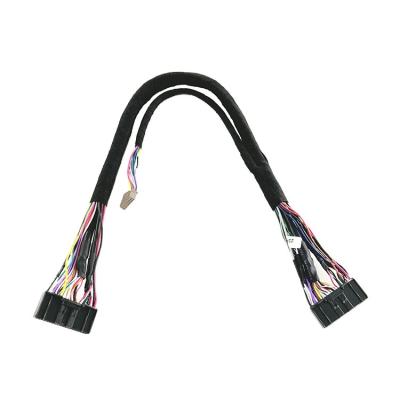 China Automobile trailer wiring harness with German 2pin connector for passenger car for sale