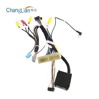 China Automobile PEUGEOT Tailgate Wiring Harness 16 Pin for Car Detector and Car VCR for sale