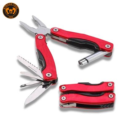 China MULTI FUNCTIONAL Mini Multi-Tool 8-in-1 Ring Multi Function Tool Mini Main Pliers for sale