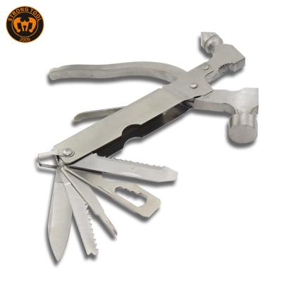 China Amazon Survival Combination Tool Kit Multi Functional Multi Tool Hammer for sale