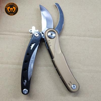 China Garden Tool Kit Professional Multifunctional Gardening Shears High Quality Stainless Steel Garden Cutting Pruners for sale