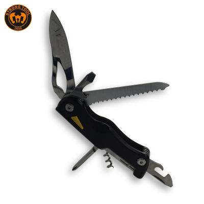 China Survival Non-variable Custom Outdoor Knife Multi Tool Folding Stainless Steel Multifunctional Tool Knife Multifunction Knife for sale