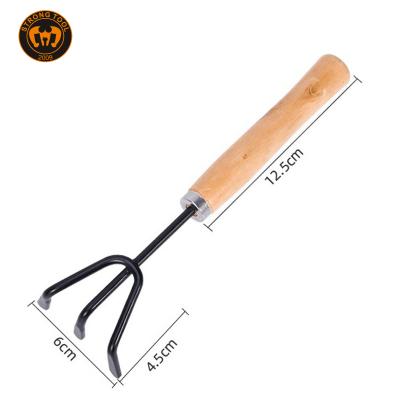 China New Design Garden 3 Piece Shovel Rake Suit Garden Tool Supporting Bundle Cards Kindergarten Tools Mini Garden Tolls High Quality for sale