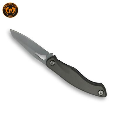 China Non-variable Blade Knife Folding Type Stainless Steel Hunting Knife With Lock for sale