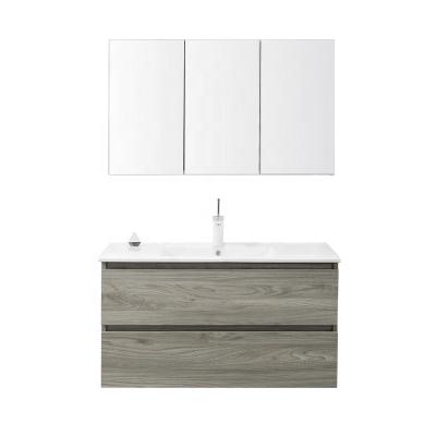 China Modern Whole Wall Mounted Bathroom Mirror Sales Hotel Solid Wood Vanity With Vessel Sink for sale