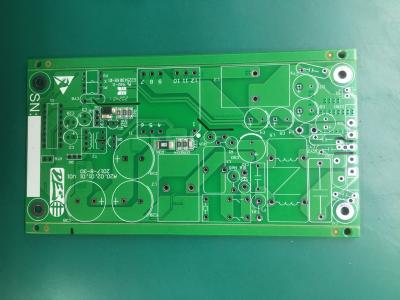 China 2 Layers 2.4mm Heavy Copper 4OZ PCB Bare Board Power Protection with Lead Free HASL FR4 en venta