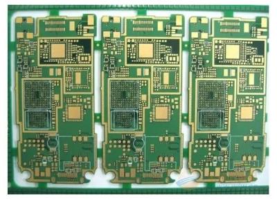 China Immersion Gold PCB Assembly for RCC Build-up Material Achieve 0.2mm 8mil Min Hole Size for sale