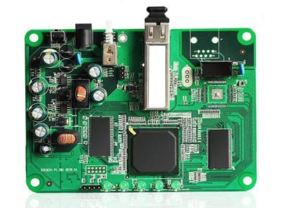 China One Stop Service Pcb Assembly Contract Manufacturer Green Silk With ENIG 2U for sale