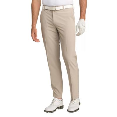 China Anti-Static Fabric Mens Polyester Spandex Stretch 4-Way Golf Pants Custom Logo High Performance Solid Color Pants for sale