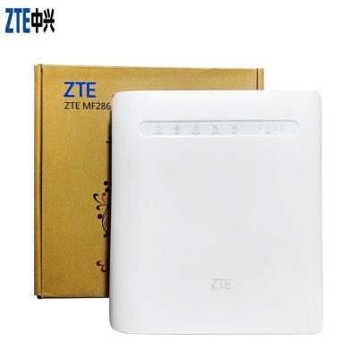 China original unlocked external cpe ZTE MF286 router with 4G antenna with sim card slot router hotspot wifi router for sale