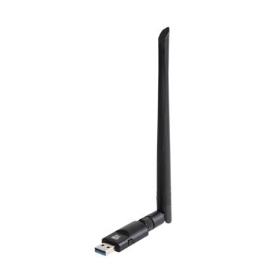 China 1200M Dual Band 2.4G 5.8G LAN Realtek RTL8812BU USB WIFI Desktop Wireless Wireless ADAPTER for sale