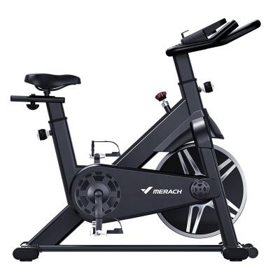 China Commercial high quality exercise bicycle fitness center black use MERACH spinning bike without noise for sale