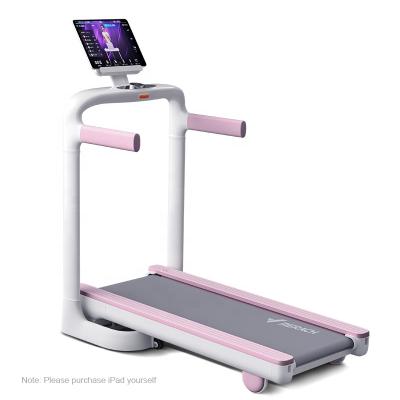 China Fat Burning Macaron Home Treadmill Fitness MERACH Home Running Machine Female Treadmill Indoor Treadmill For Lady for sale