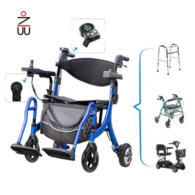 China Power Assist And Endurance Small Travel Elderly Disabled Mobility Scooter Foldable 18.6KG for sale