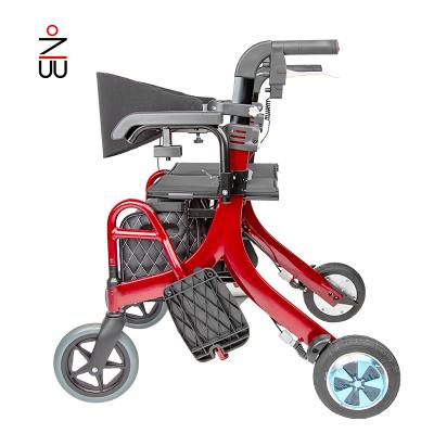 China Power Assist And Resist Electric Power Mobility Rollator Walkers For Handicapped for sale