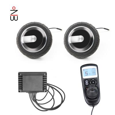 China Bluetooth Power Assist Electric Wheelchair Hub Motor Joystick Brushless LCD Display Controller for sale