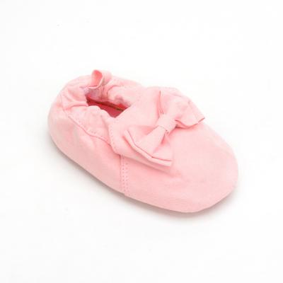 China Cartoon Bow Winter Slippers Round Children's Decoration Home Lightweight Babies Shoes Casual Warm Slippers for sale