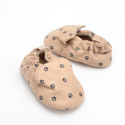 China ODM&OEM factory price factory price sale kids children round warm casual slippers bear non-slip kids slips boys for sale