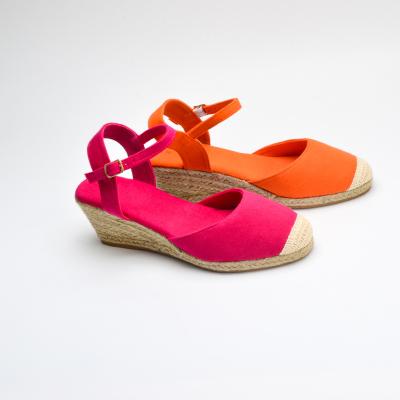 China Fashion New Style Wholesale Jute Shoe Unique Fashion ODM&OEM Summer Sneaker Wedges Sandals Espadrilles for sale