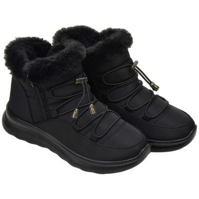 China Custom Women's Snow Boots Waterproof Warm Women Short Shoes Plush Outdoor Snow Boots for sale