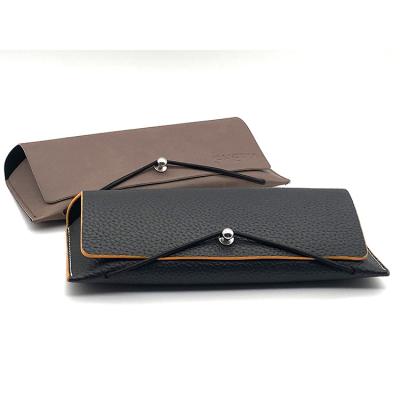 China Wholesale High End Over Rated Sunglasses Case Packaging Custom New Fashion Big Size PU Glass Case Sets for sale