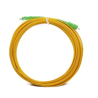 China Network FTTH Patchcord G652D G657A1 LSZH SC UPC Patch Cord Fiber Optic PVC Jacket for sale