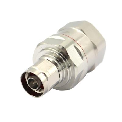 China Brass 10 / 4.3 Metal Plastic Male To Din Male N RF Adapter Female Coaxial Connector for sale