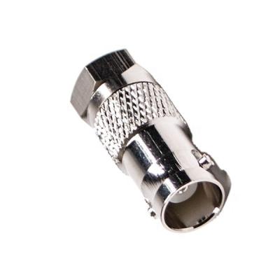 China Brass / Plastic RF Coaxial BNC Female To Male F Connector For CCTV BNC Connector for sale