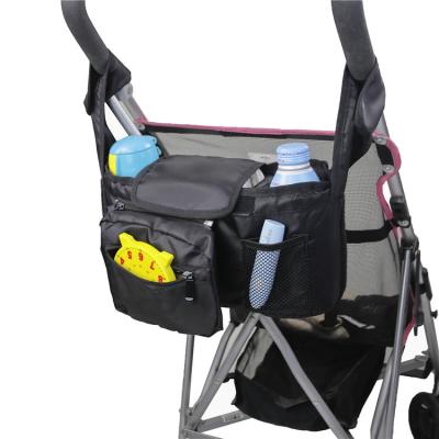 China Large Capacity Mummy Diaper Bags Detachable Hanging Bag Multifunctional Water Resistant Baby Stroller Storage Bag Organizer for sale