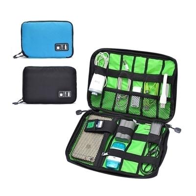 China Wholesale Stored Electronics Accessories Travel Pouch Bag For Organizer SD Memory Cards Earphone Charger USB Cables Storage Bag for sale