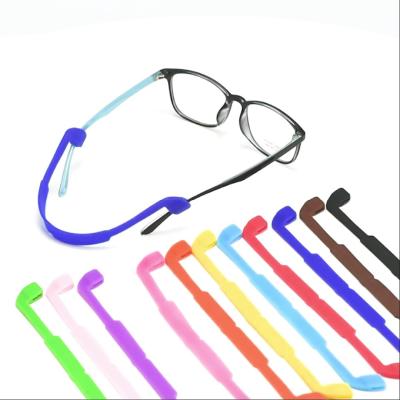 China Anti-slip Silicone Eyeglass Wear Eyeglass Strap Comfortable Sports Eyewear Retainers Elastic Cord Holder For Kids for sale