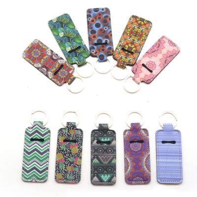 China Promotional Gifts/Souvenirs etc. Fast Shipping Variety Colors fashion colorful women lipstick stick holder key chain with matching bracelet for sale